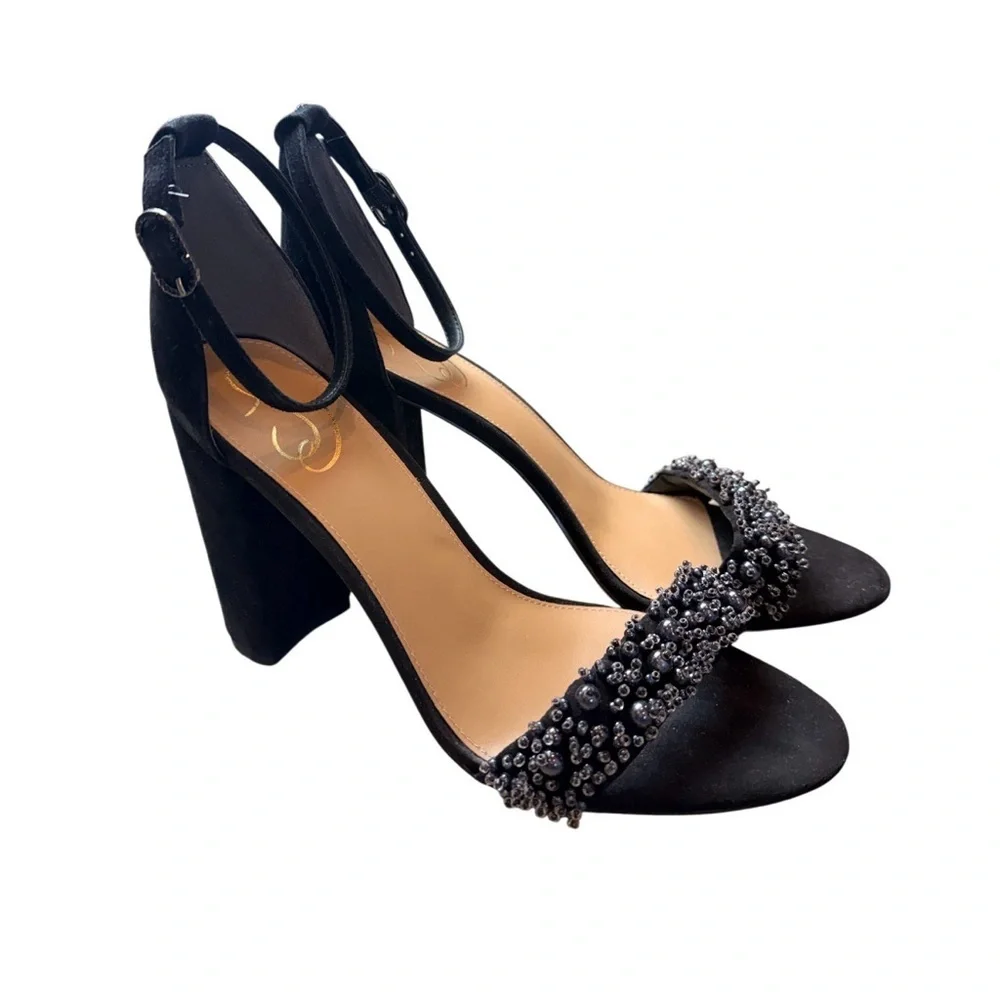 Sam Edelman Yaro Perla black heels